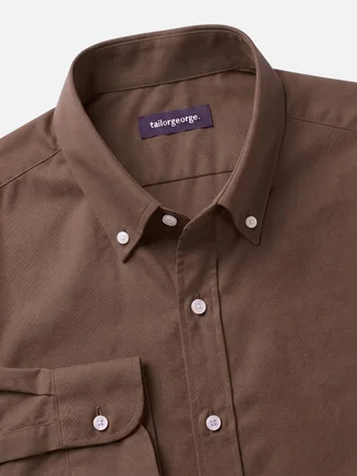 Dickes Gabardine-Hemd