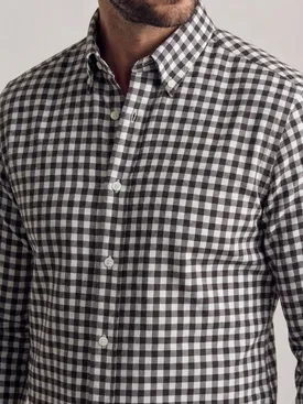 Karierte Braun Flanell Hemd